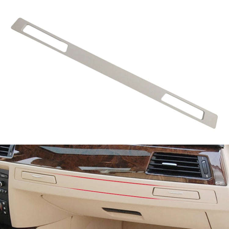 For BMW 3 Series E90 Left Driving Dashboard Water Cup Holder Decorative Frame 5145 7138 799(Grey)