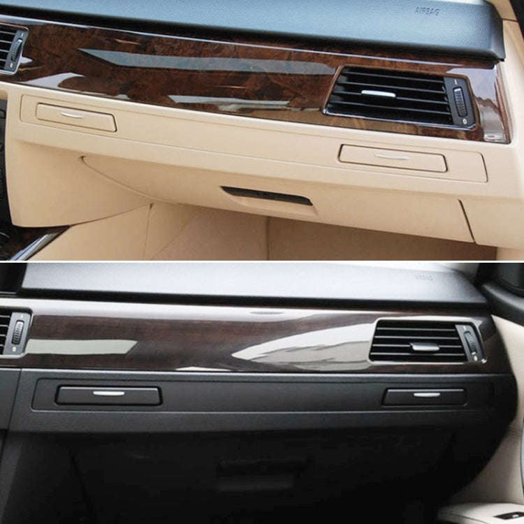 For BMW 3 Series E90 Left Driving Dashboard Water Cup Holder Decorative Frame 5145 7138 799(Grey)