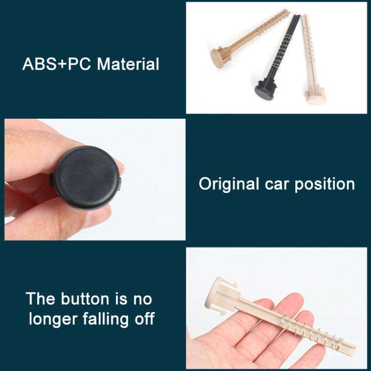 For BMW 3 Series F30 Left Driving Car Front Headrest Switch Button 5210 7362 623(Black)