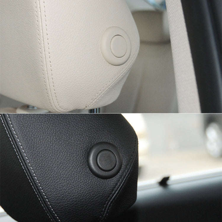 For BMW 3 Series F30 Left Driving Car Front Headrest Switch Button 5210 7362 619(Beige White)
