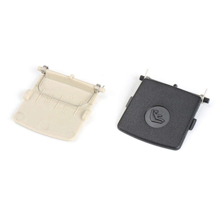For BMW 3 Series E92 Left Driving Car Child Safety Seat Isofix Switch Cover 5220 6970 746-1(Beige)