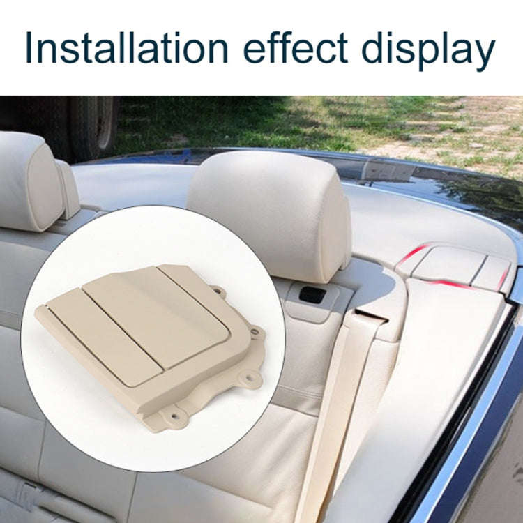 For BMW 3 Series E93 Left Driving Car Convertible Rear Platform Left Hinge Cover Folding Cover 54...