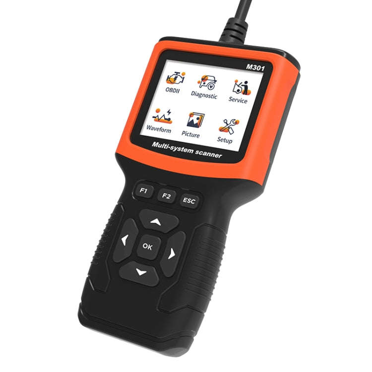 M301 9-18V OBD2 Car Code Reader Scanner Fault Detector