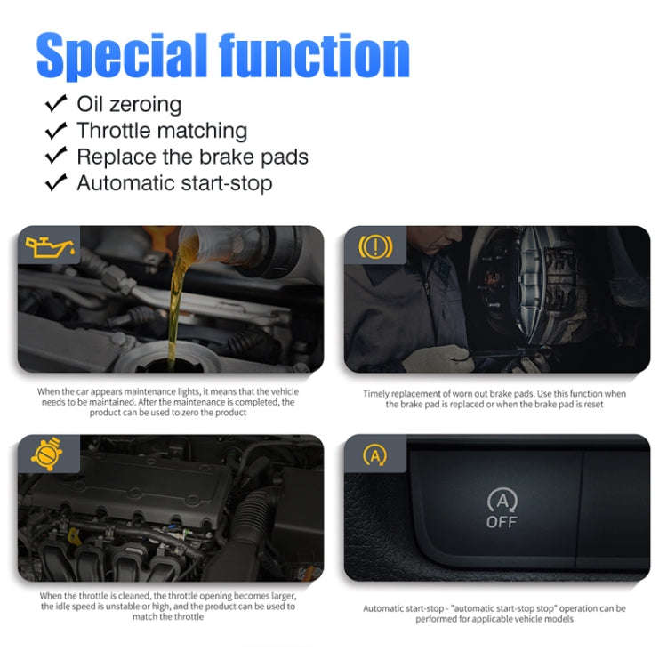 M301 9-18V OBD2 Car Code Reader Scanner Fault Detector