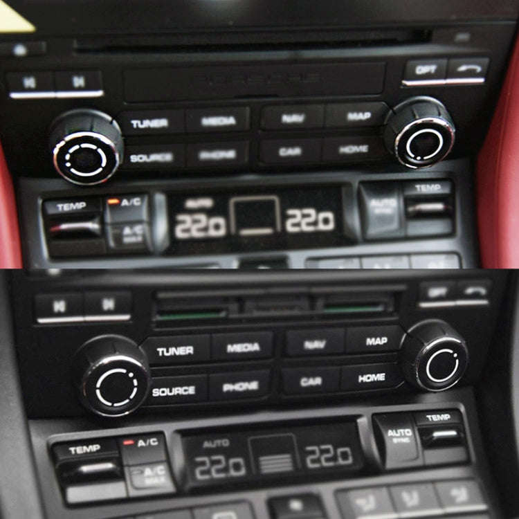 For Porsche Cayenne Left Driving Car Right CD Player Volume Adjustment Knob Cover 97064292901