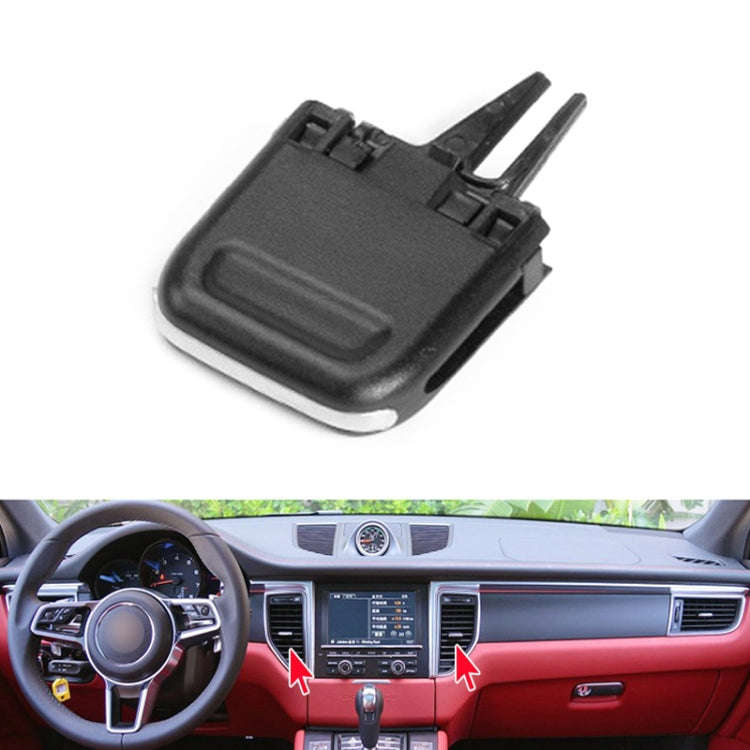 For Porsche Macan Left Driving Car Middle Air Conditioning Air Outlet Paddle 95B819201B-1