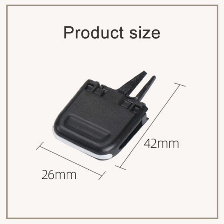 For Porsche Macan Left Driving Car Middle Air Conditioning Air Outlet Paddle 95B819201B-1
