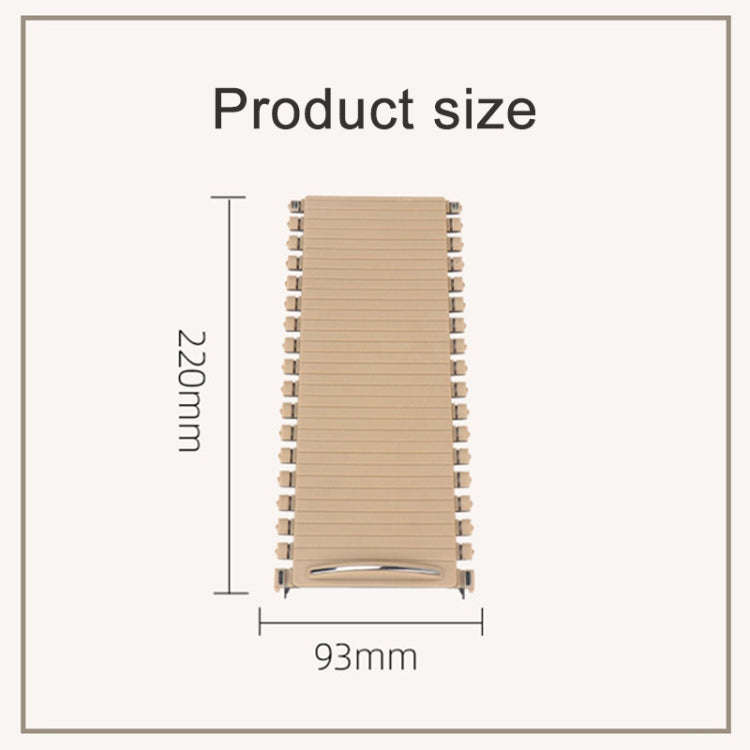 For Buick Excelle 2004-2012 Left-hand Drive Car Center Console Water Cup Holder Cover BKKYLL (Beige)