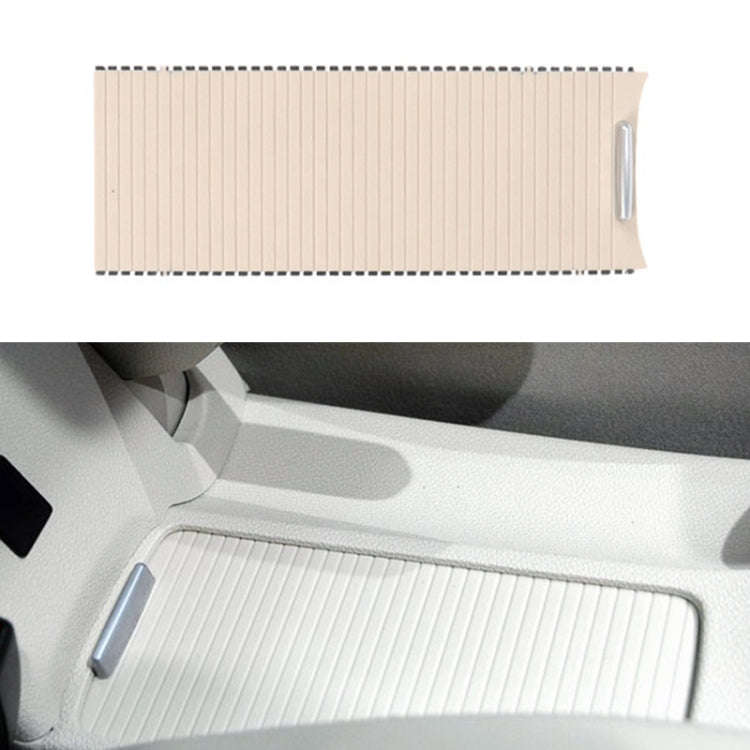 For Volkswagen Golf 6 / Sagitar Car Central Armrest Box Cover, Left Driving(Beige)