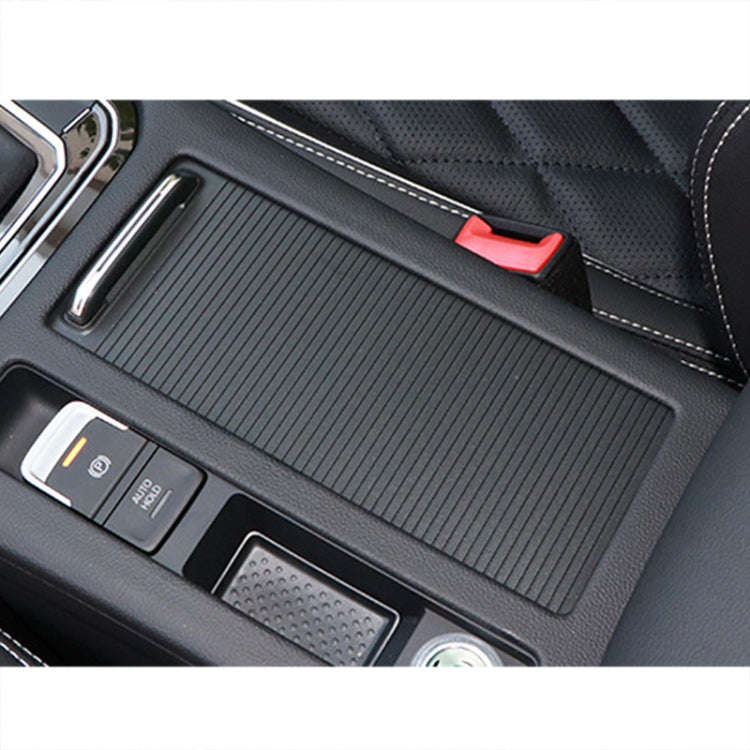 For Volkswagen Magotan B8L Car Central Armrest Box Cover with Light Reflection Strip, Left Driving
