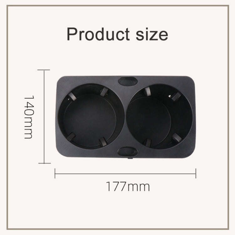 For Volkswagen Magotan B6B7 07-15 Car Water Cup Holder, Left Driving