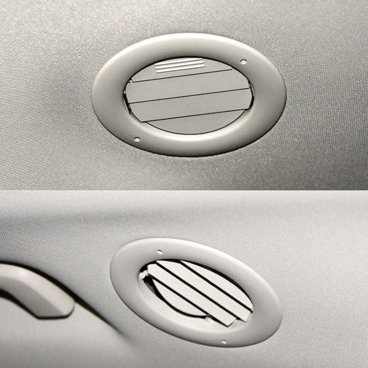 For Ford Edge Left-hand Drive Car Roof Air Conditioner Air Outlet (Beige)