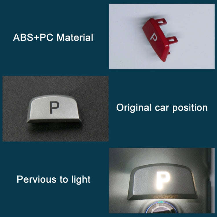 P Key Gear Lever Handball Switch Shift Button for Land Rover Range Rover Jaguar F-TYPE, Left Driv...