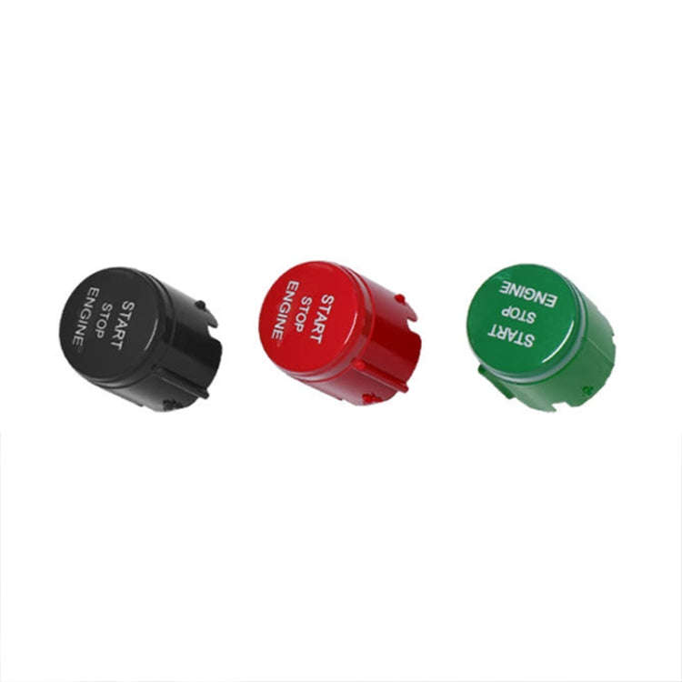 One-key Start Engine Stop Switch Button for Land Rover Freelander 2, Left Driving (Red)