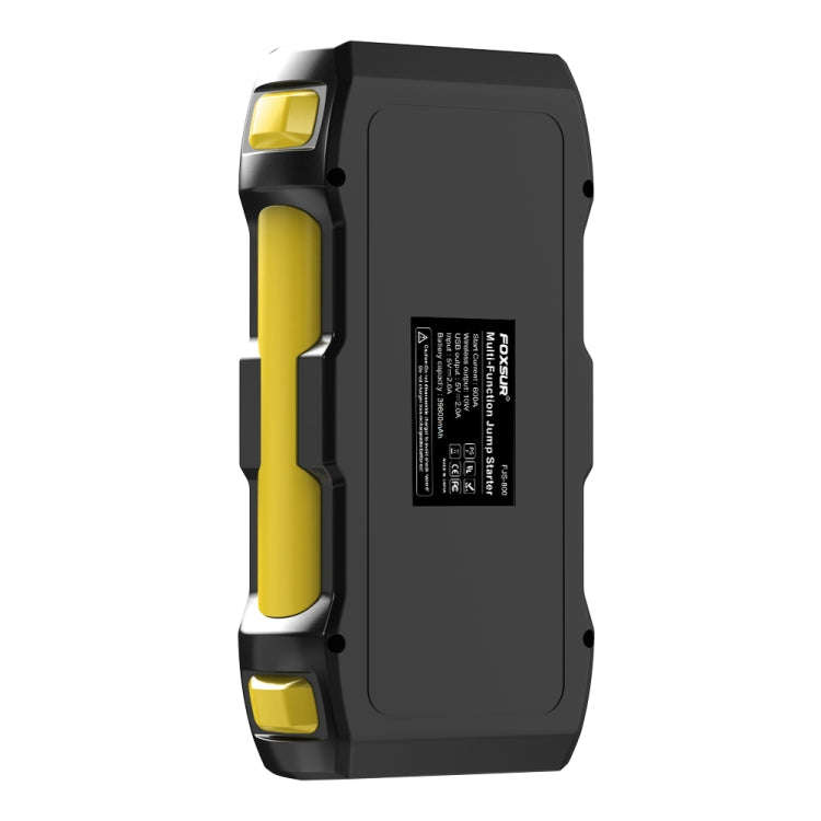 FOXSUR FJS-800 12V Car Multifunctional Wireless Charging Emergency Start Power Supply (Yellow)