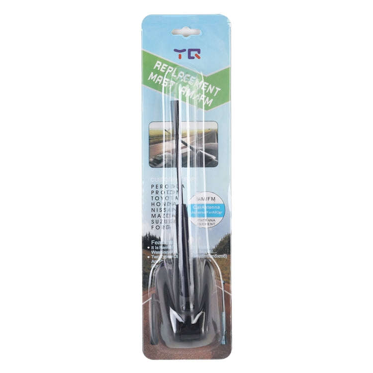 YQ-602A 15.8x1.3cm Car Roof Antenna Shape Decorator