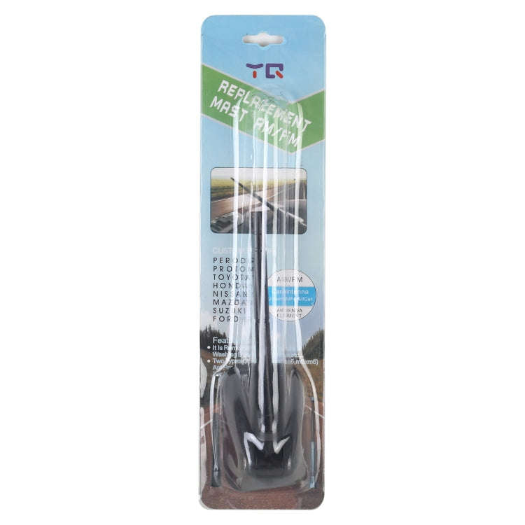 YQ-603A 11.6x1.3cm Car Roof Antenna Shape Decorator