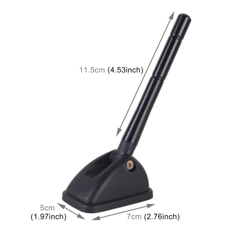 YQ-611A 11.5x1.4cm Car Roof Antenna Shape Decorator
