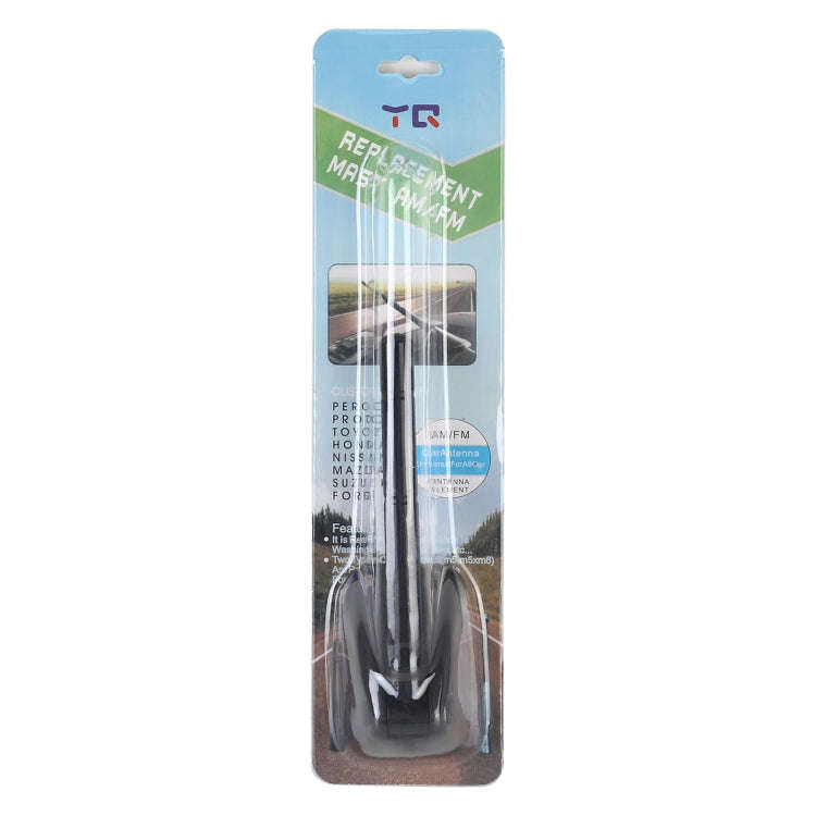 YQ-611A 11.5x1.4cm Car Roof Antenna Shape Decorator