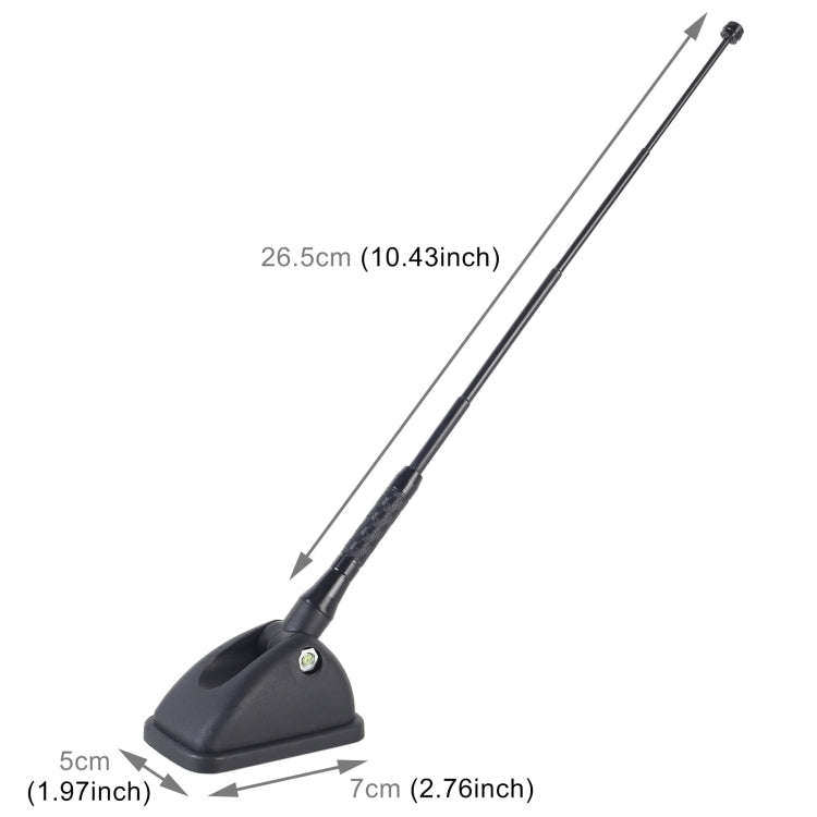 YQ-613A Telescopic Car Roof Antenna Shape Decorator