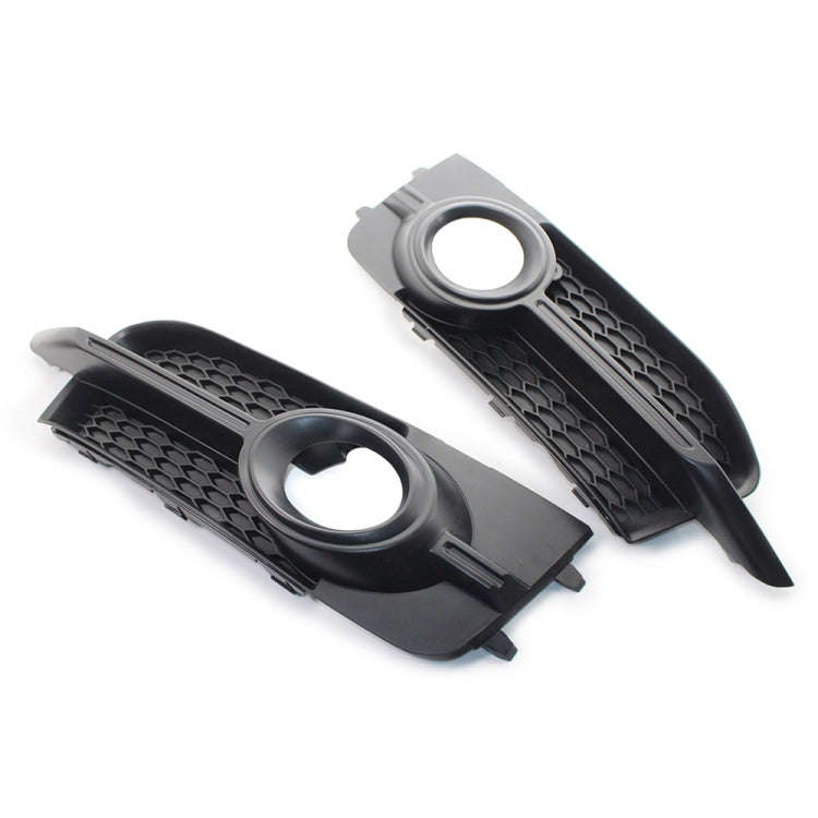 For Audi A1 8X 2011-2014 1 Pair Car Bumper Fog Lamp Decorative Cover Lower Grille Fog Lamp Frame ...