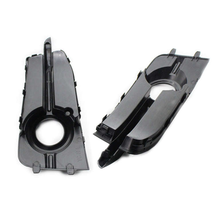 For Audi A1 8X 2011-2014 1 Pair Car Bumper Fog Lamp Decorative Cover Lower Grille Fog Lamp Frame ...