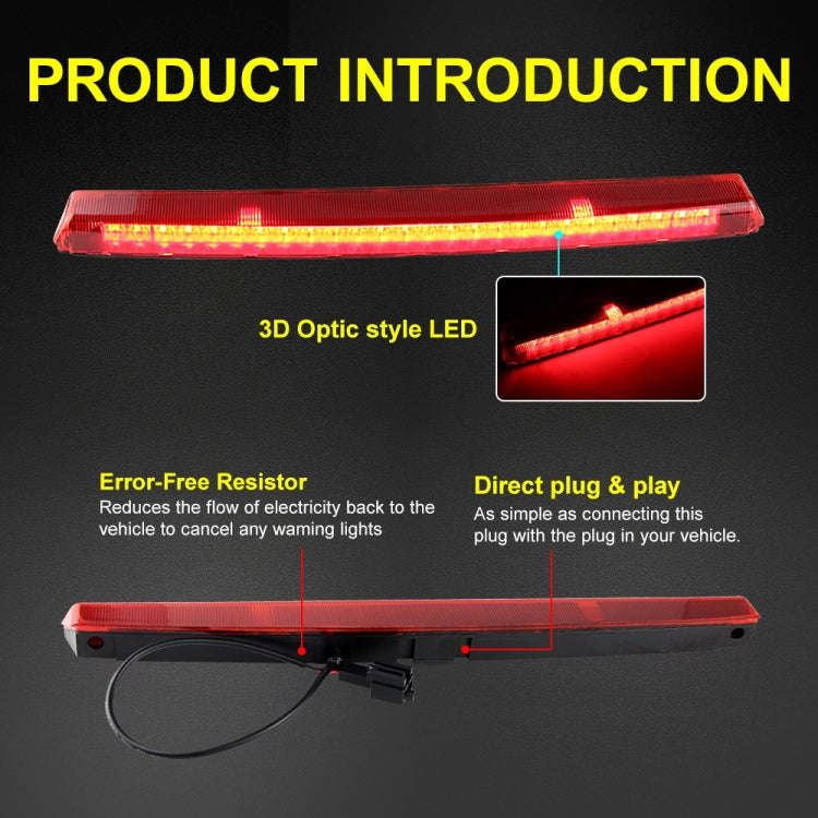 For Volkswagen Golf 5 GTI 2005-2009 Car High Position Brake Light 1K6945097F (Red)