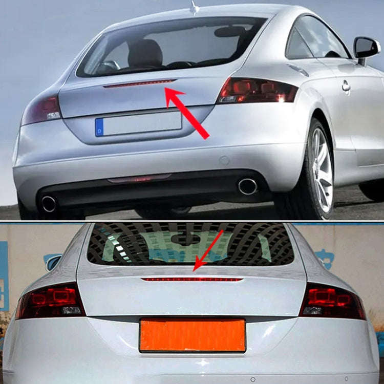For Audi TT MK2 8J 2006-2014 Car High Position Brake Light  8J0945097 (Black)