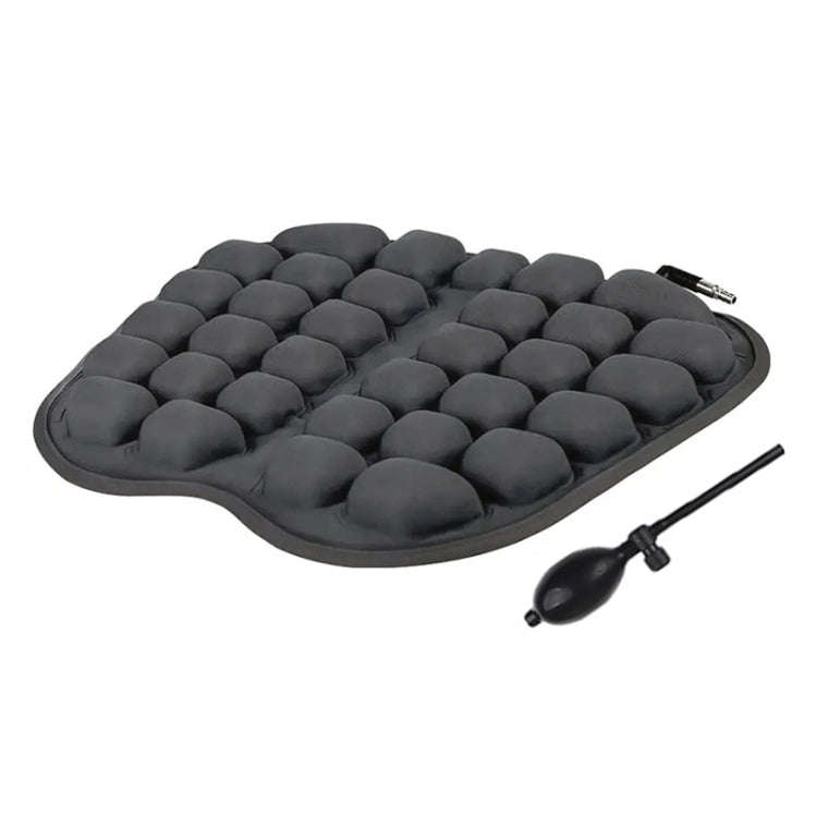 IN-SC003 Car Office Inflatable Airbag Seat Cushion, Style: Manual Inflation (Black)