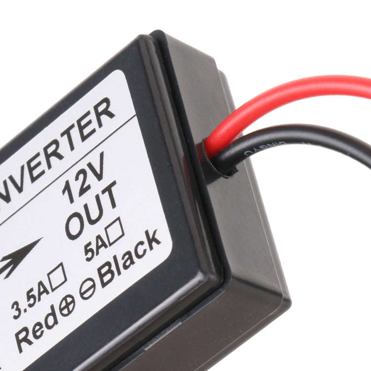 DC24V-12V 3.5A Car Power Step-down Transformer
