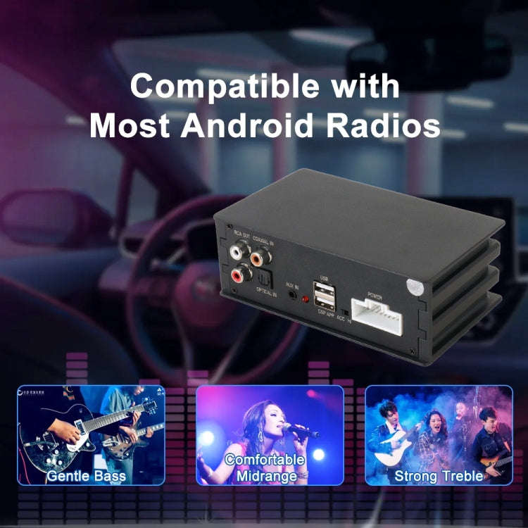 9-16V 15A 200W Car DSP Sound Amplifier