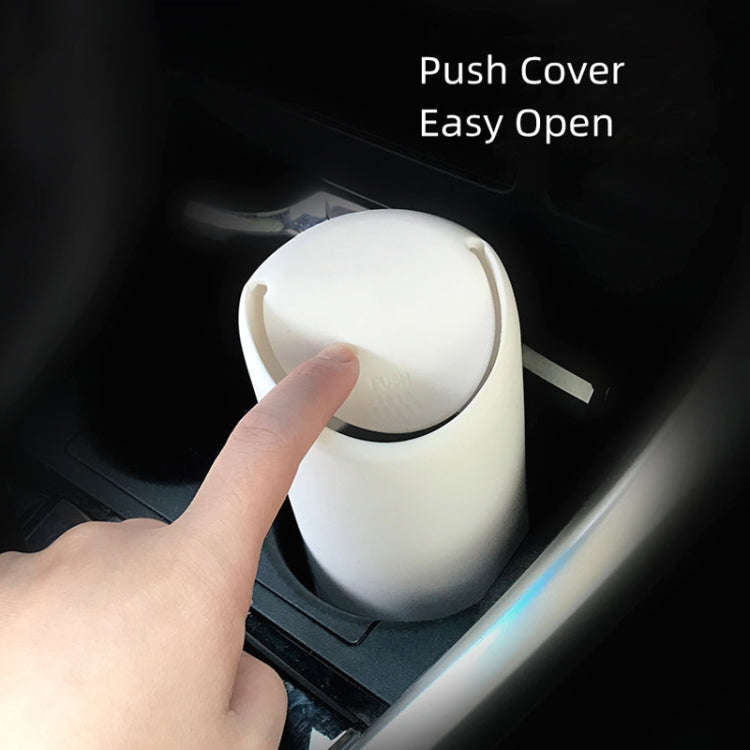 3R-2114 Car Multifunctional Mini Trash Can (Black)