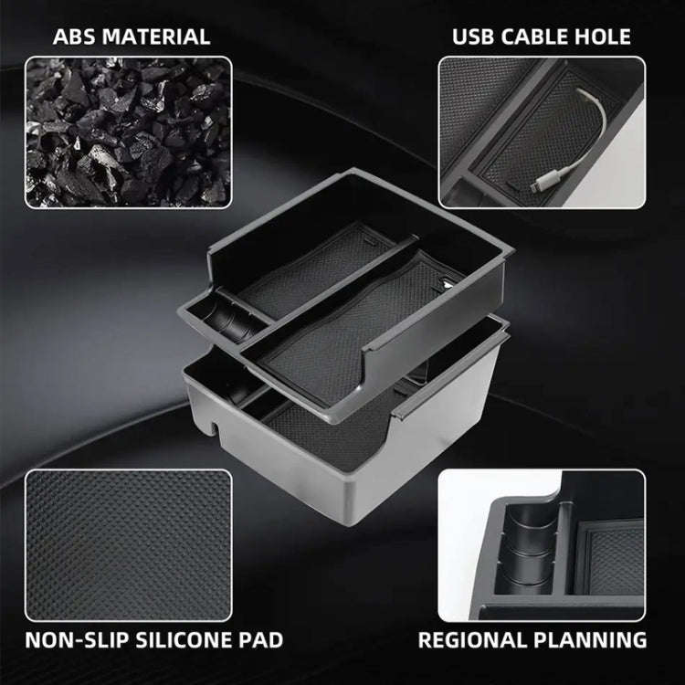 For Ford Bronco 2021 Car Armrest Box Double Layer Storage Box