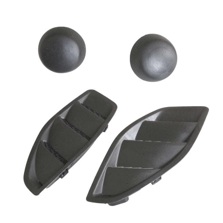 For Jeep Wrangler JK 2007-2017 Car Hood Trim Panel + Hood Ball Head Set