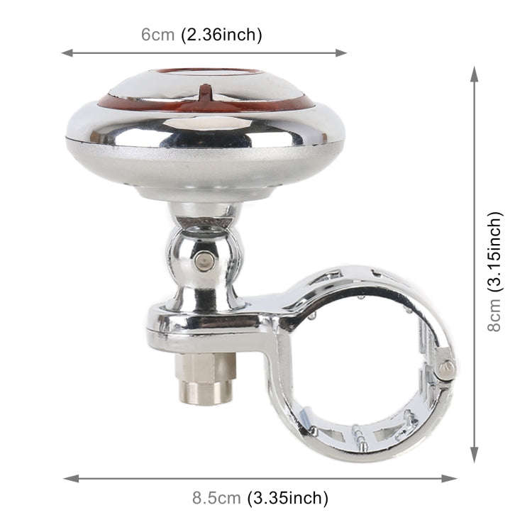 YI-71 Car Steering Wheel Booster Ball Car Power Handle (Mirror)