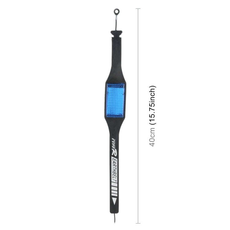 Car Anti Static Strap Earth Belt Reflector (Blue)