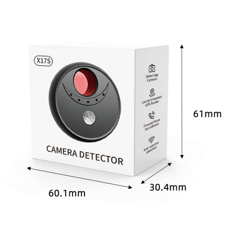 X17S Camera Detector GPS Car Signal Positioning Detector (Black)
