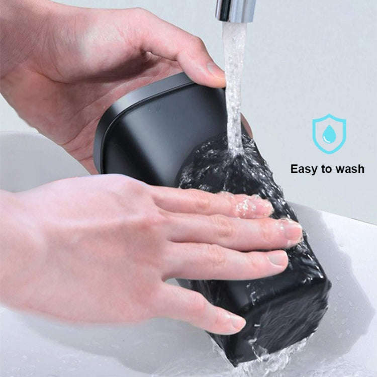 Car Center Armrest Storage Box Push-type Trash Can with Lid