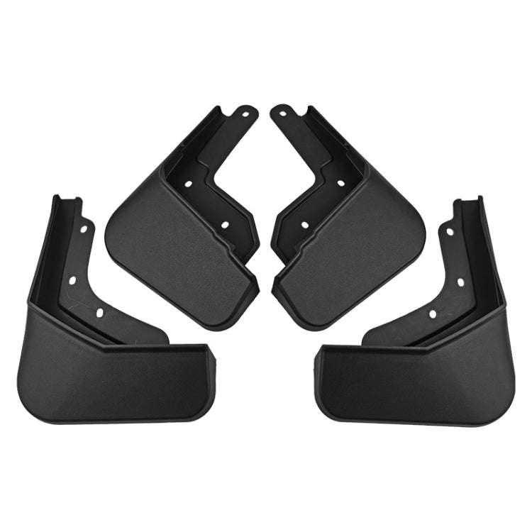 For Polestar 2 4pcs/Set Car Auto Soft Plastic Splash Flaps Fender Guard