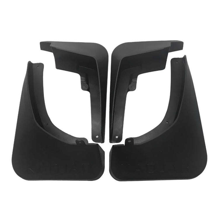 For Renault Kadjar 2016-2019 4pcs/Set Car Auto Soft Plastic Splash Flaps Fender Guard