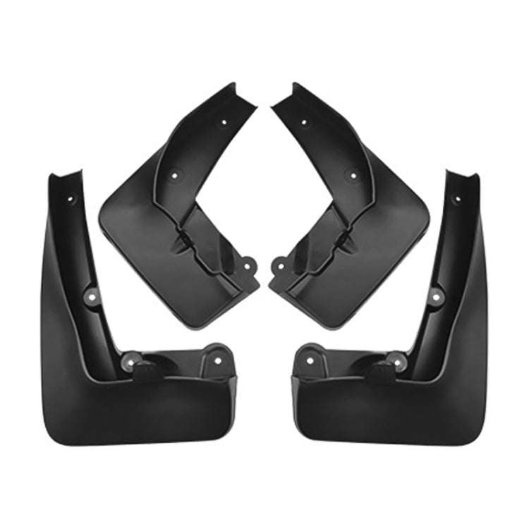 For BMW X1 E84 2010-2015 4pcs/Set Car Auto Soft Plastic Splash Flaps Fender Guard