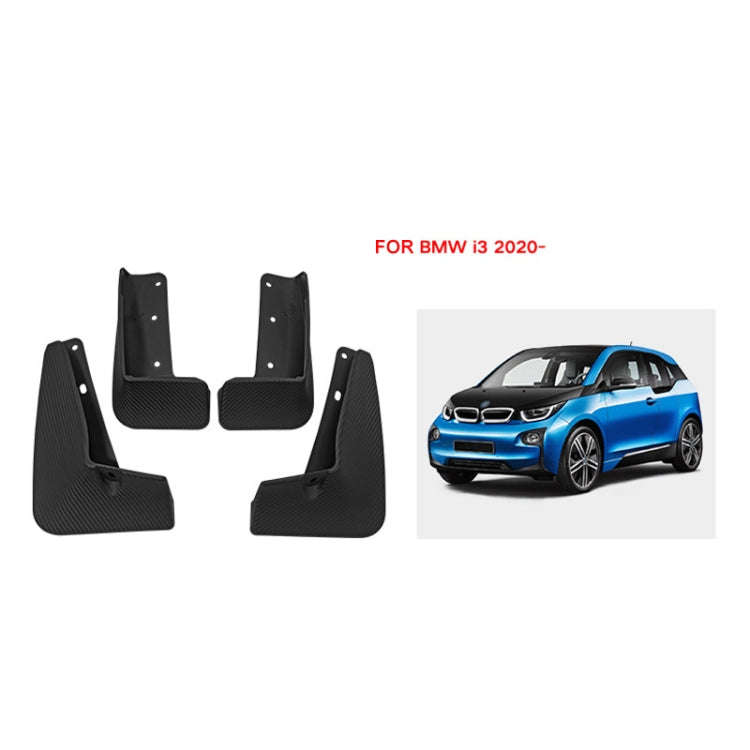 For BMW i3 Electric 2020-2021 4pcs/Set Car Auto Soft Plastic Splash Flaps Fender Guard