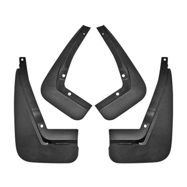 For Jaguar XF 2016 4pcs/Set Car Auto Soft Plastic Splash Flaps Fender Guard