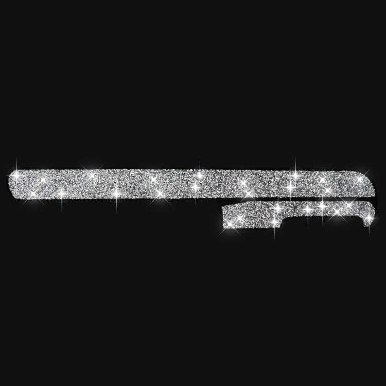 Car Central Control Diamond Decoration Cover Sticker for Volkswagen Golf 6 2008-2012, Right-hand ...