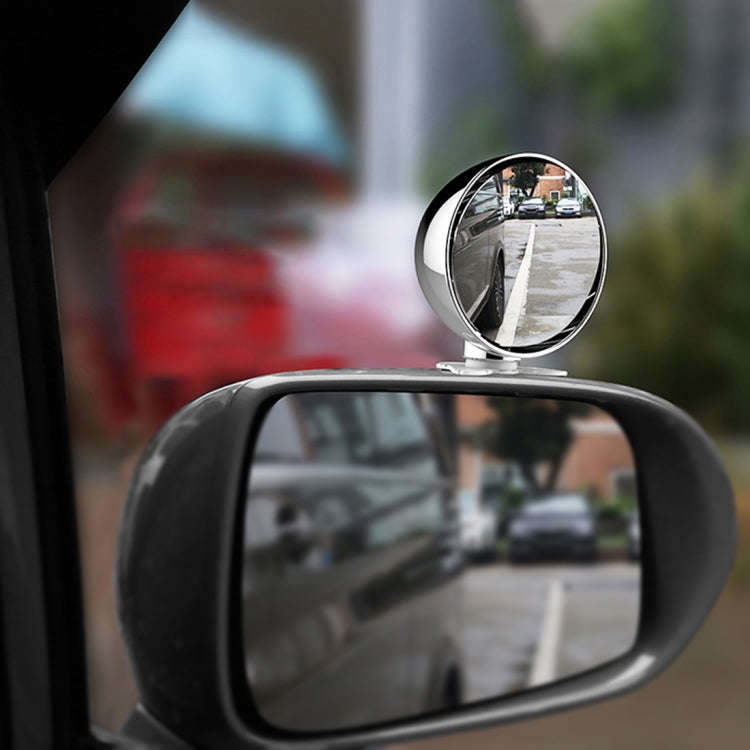 3R-043 Auxiliary Rear View Mirror Car Adjustable Blind Spot Mirror Wide Angle Auxiliary  Side Mir...