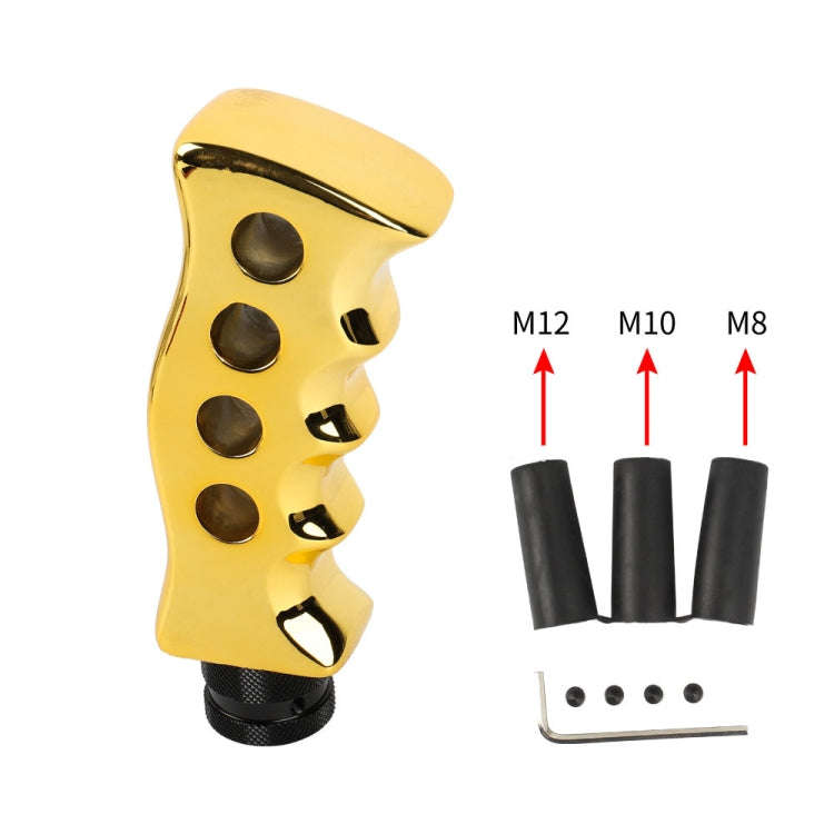 Universal Vehicle Knife-shaped Modified Gear Shift Knob (Gold)