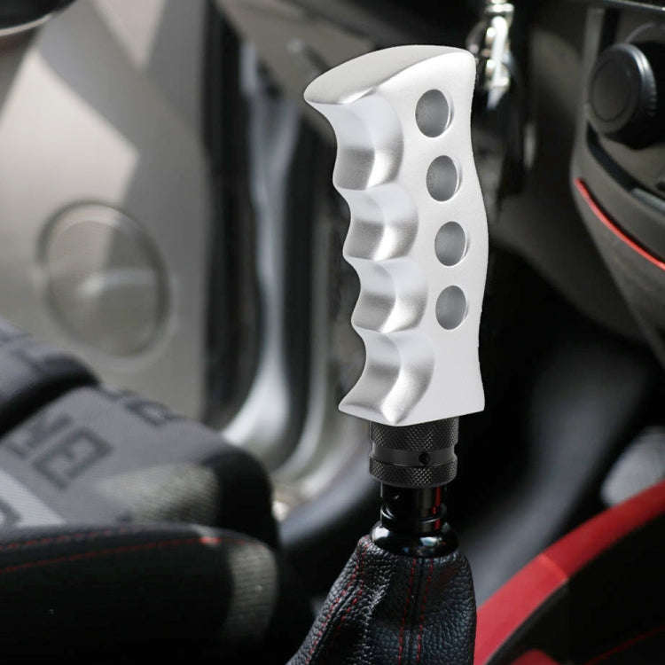 Universal Vehicle Knife-shaped Modified Gear Shift Knob (Silver)