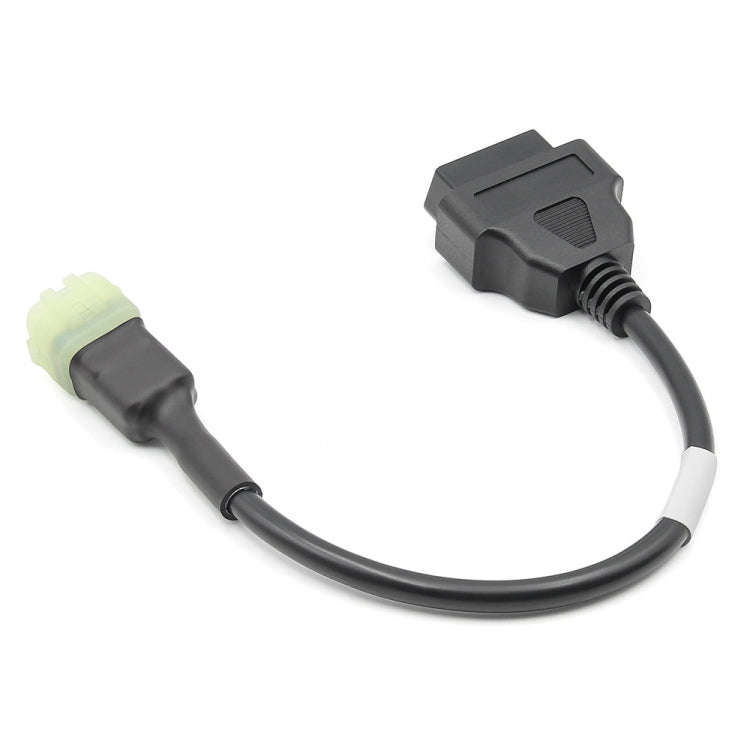 For Kawasaki 6 Pin to OBDII Female Motorcycle Connector Cable
