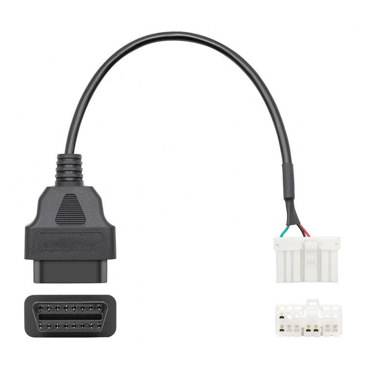 For Tesla Model X / S 2012-2015 OBDII to 12 Pin OBD Adapter Cable
