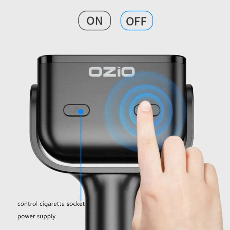 Ozio Y48TC QC3.0 + Type-C Dual Port Fast Charging Multi-function Car Charger Cigarette Lighter